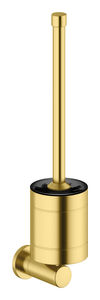 Silhouet Toilet Brush and Holder (Brushed Brass PVD)