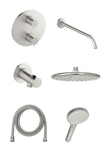 Concealed Silhouet HS1 - Complete concealed shower system (Steel PVD)