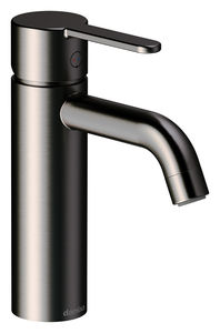 Silhouet Håndvaskarmatur - Medium (Børstet grafitgrå PVD)